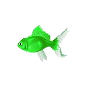 Lime Green Goldfish
